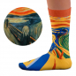 Preview: Socken Munch Schrei NEU 2